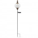Lanterne solaire - GARDEN ID Royal - H91 cm - Autonomie 6-8h - Bontou on/off - Pile rechargeable AAA.