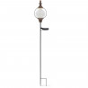 Lanterne solaire - GARDEN ID Royal - H91 cm - Autonomie 6-8h - Bontou on/off - Pile rechargeable AAA.