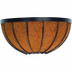 Panier mural+coco - GARDEN ID Georgian - 30 x 15 H19 cm - Coco premium - Structure solide