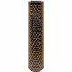 Lampe solaire - GARDEN ID Colonne - Or-Noir - Ø20 H80 cm - 6 a 8h lumiere - Bouton marche/arret - Batterie LI-ION durable.