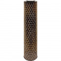 Lampe solaire - GARDEN ID Colonne - Or-Noir - Ø20 H80 cm - 6 a 8h lumiere - Bouton marche/arret - Batterie LI-ION durable.