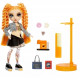 Rainbow High - Sparkle & Shine - Poupée mannequin de 27cm - Orange - Jambes avec liquide pailletés - Des 4ans
