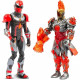Coffret figurines - GORMITI - Scion et Gormiti associé Feu - Zane et Fireon - 15 cm - a partir de 4 ans - GRV192