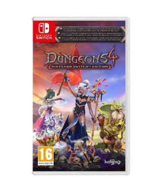 Dungeons 4 - Jeu Nintendo Switch - Edition Deluxe