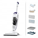 ROWENTA Nettoyeur vapeur Clean & Steam Revolution - Aspire et nettoie a la vapeur - Elimine 99,9 % des bactéries RY7731WH