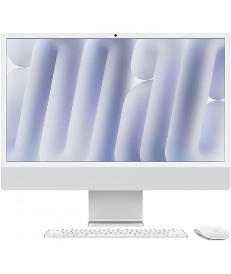 Apple iMac 24 ecran retina 4,5K 256Go SSD 16Go RAM Puce M4 CPU 8 coeurs GPU 8 coeurs Vert (2024)