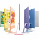 Apple iMac 24 ecran retina 4,5K 256Go SSD 16Go RAM Puce M4 CPU 8 coeurs GPU 8 coeurs Vert (2024)