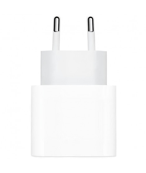 Chargeur pour téléphone mobile Apple Chargeur secteur 20W USB-C Blanc