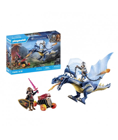PLAYMOBIL 71644 Combattants avec dragons et canon, Novelmore, Dragon, 39 pieces, Des 4 ans