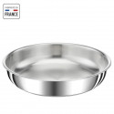 TEFAL INGENIO Preference Poele 28 cm, Induction, Inox, Empilable, Compatible lave-vaisselle, Fabriqué en France L9720602