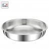 TEFAL INGENIO Preference Poele 28 cm, Induction, Inox, Empilable, Compatible lave-vaisselle, Fabriqué en France L9720602