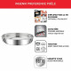 TEFAL INGENIO Preference Poele 28 cm, Induction, Inox, Empilable, Compatible lave-vaisselle, Fabriqué en France L9720602