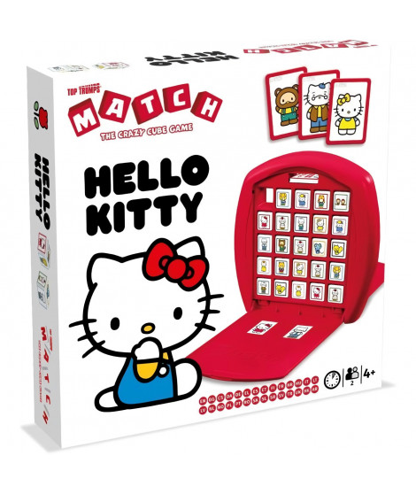 Jeu de société - WINNING MOVES - Match Hello Kitty - Alignez 5 cubes identiques pour gagner