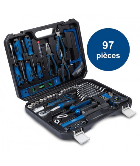 MALLETTE a OUTILS DE 97 PIeCES  WZK120 - SCHEPPACH
