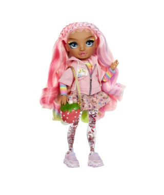 Rainbow High - Sparkle & Shine - Poupée mannequin de 27cm - Rose - Jambes avec liquide pailletés - Des 4ans