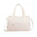 Badabulle Sac a langer Pocketstyle - Plan a langer, Housse isotherme, Pochette, Attaches-poussette inclus, Creme