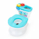 BABY EINSTEIN Pot & Réducteur de Toilette 2 en 1, Systeme innovant d'apprentissage de la propreté, Chasse d'eau avec musique