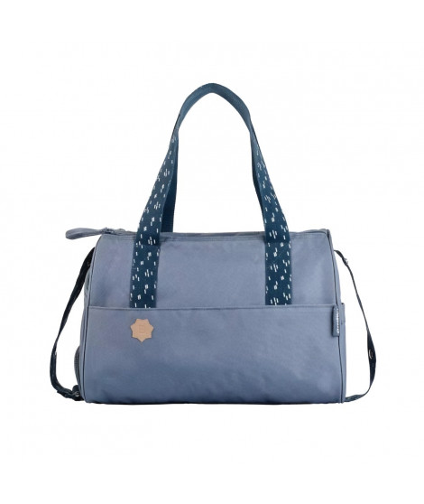 Badabulle Sac a langer Pocketstyle - Plan a langer, Housse isotherme, Pochette, Attaches-poussette inclus, Bleu