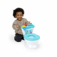 BABY EINSTEIN Pot & Réducteur de Toilette 2 en 1, Systeme innovant d'apprentissage de la propreté, Chasse d'eau avec musique