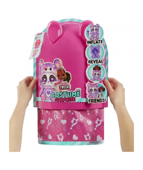 L.O.L. Surprise - Poupée Tweens Costume - Houps Cutie - Poupée de 17cm + animal gonflable - Surprise a découvrir - 4 modeles …