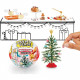 MGA Miniverse - Noël - Jeu Créatif - Série Diner - Loisirs créatif et décoratif en résine - Non Comestible - 8 ans et plus - …