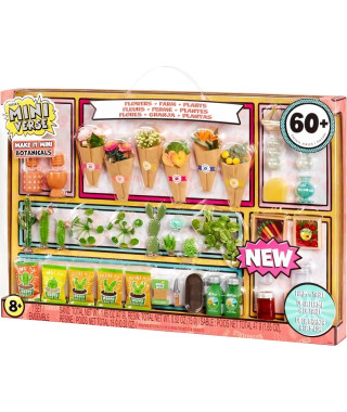 MGA Miniverse - Botanicals - Jeu Créatif - Mini plantes - Loisirs créatif et décoratif en résine - Non Comestible - 8 ans et …