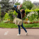 Badabulle Sac a langer Bowling - Grande Contenance 20L - Plan a langer et Attaches-poussette inclus, Olive