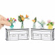 MGA Miniverse - Botanicals - Jeu Créatif - Mini plantes - Loisirs créatif et décoratif en résine - Non Comestible - 8 ans et …