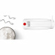 Batteur - BOSCH - MFQ3030 - 350 W - 4 vitesses - Touche Pulse - 2 crochets + 2 fouets inox - Blanc