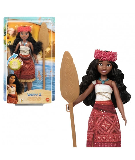 Poupée Vaiana 2 Mattel Poupée chantante Disney Princesses  JBT62