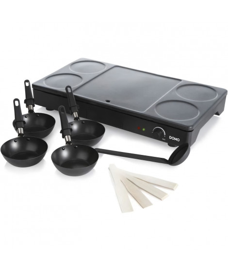 Set Gourmet DOMO - Crepiere/Wok - 4 personnes - 1000W - DO8712W