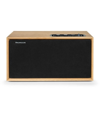 Enceinte résidentielle en bois - THOMSON - WS502 - Bluetooth 5.0, 100W, RCA, USB, AUX-IN