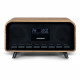 Radio-réveil Bluetooth - THOMSON - Vintage Cosy - 30W, Radio FM, Double alarme, Écran LCD, Chargeur USB-C, Alim. 230V