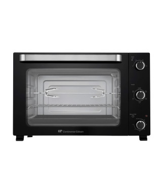 Minifour électrique -Convection naturelle CONTINENTAL EDISON - CEMF60B3 - Noir - L60 x H39 x P 48 cm