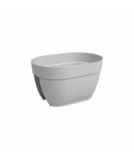 Jardiniere - ARTEVASI - CAPRI CAMPANA - Balcon - 40 ma - Gris clair