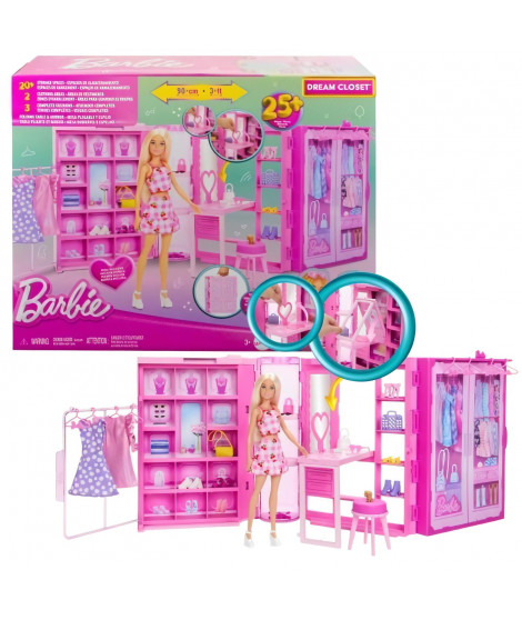 Barbie-Dressing de Reve-Coffret HXD58