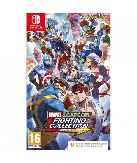 Marvel Vs Capcom Fighting Collection Arcade Classics (code De Téléchargement) - Jeu Nintendo Switch