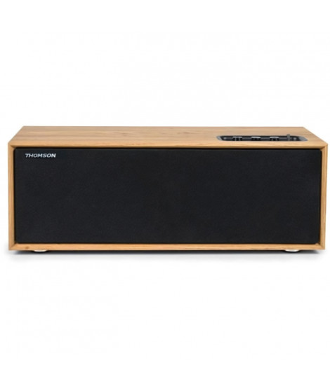 Enceinte résidentielle en bois - THOMSON - WS702 - Bluetooth 5.0, 150W, RCA, TV Audio, USB, AUX-IN
