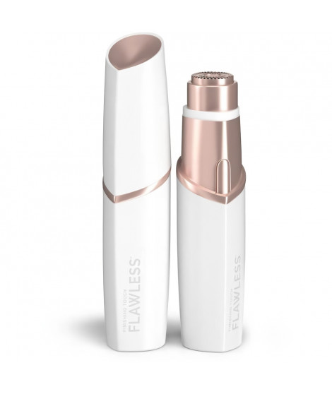 Éliminateur de Duvet Visage Rechargeable - FLAWLESS FINISH - Flawless Face - Doux et sans danger - Blanc