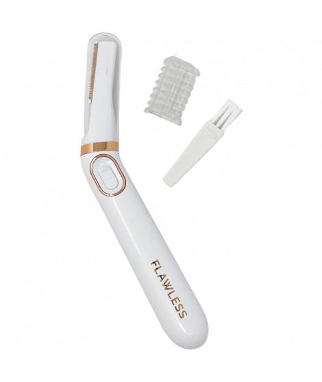Tondeuse Électrique pour Femme - FLAWLESS FINISH - Flawless Bikini - Spécial maillot - Rapide et indolore - LED intégrée