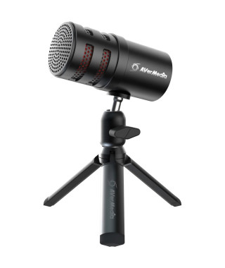 Microphone USB - AVERMEDIA - Mobility AM310G2 - Idéal pour usage quotidien et transport aisé
