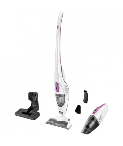 Aspirateur balai sans fil 2-en-1 - SENCOR - SVC 7814VT - 110 W - 76 dB - 0,5 L - Blanc / Violet