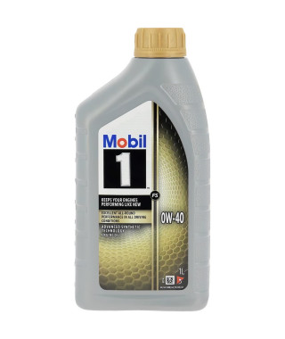 Bidon huile de moteur - MOBIL1 - 0W-40 FS - 1 L - 4 saisons