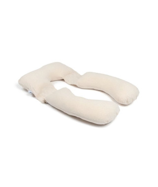 doomoo Coussin de Grossesse et Coussin d'Allaitement Maxxy - Format XXL - Ultra Confortable, Beige