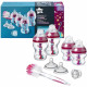 TOMMEE TIPPEE Biberon Anti-Colique Avancé, Kit Naissance pour Nouveau-né, Rose