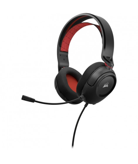 Casque Stéréo - CORSAIR - HS35 V2 - Rouge, Multi-plateformes