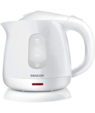 Bouilloire - SENCOR - SWK 1010WH - 1100 W - 1 L - Blanc