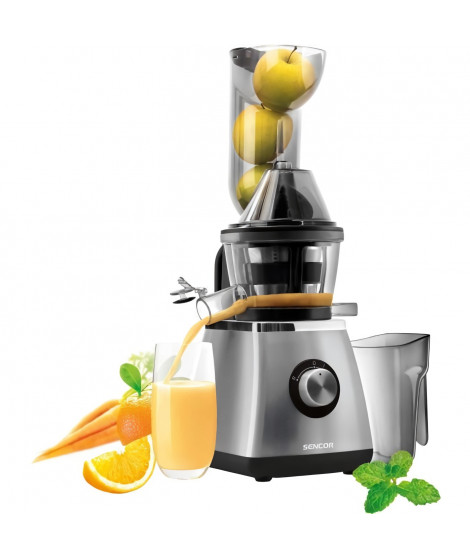 Extracteur de jus lent - SENCOR - SSJ 4070SL - 400 W - Argent