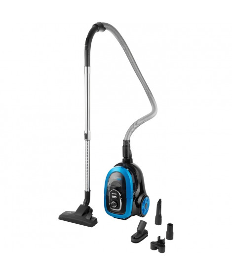 Aspirateur traineau sans sac - SENCOR - SVC-1035TQ - 750 W - 75 dB - 1 L - Noir / Bleu