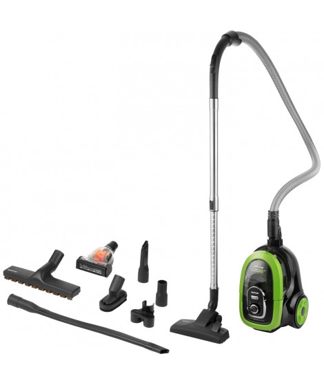 Aspirateur traineau sans sac - SENCOR - SVC 1038GR - 750 W - 75 dB - 1 L - Vert / Noir